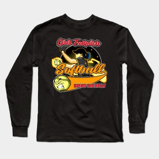 Girls Fastpitch Softball Long Sleeve T-Shirt